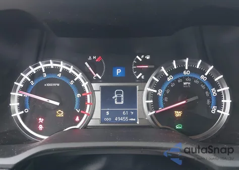 2019 Toyota 4Runner Trd Off Road Premium из США, поврежденный, VIN JTEBU5JRXK5686136